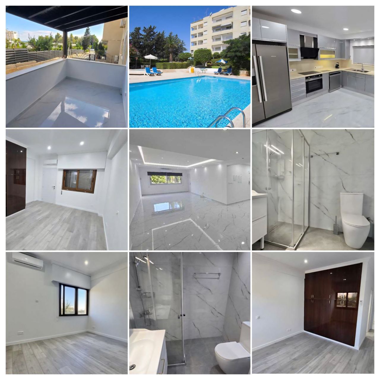 3-спальные апартаменты в agios tychon tourist area, limassol