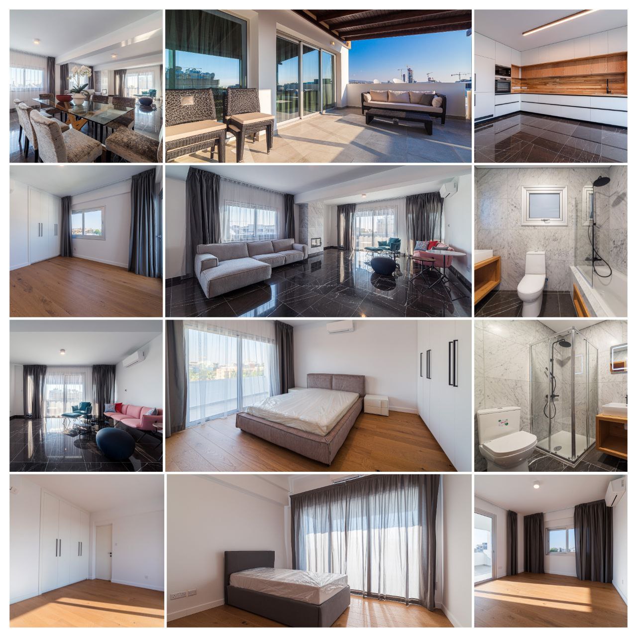 4-спальные апартаменты в germasogeia, limassol