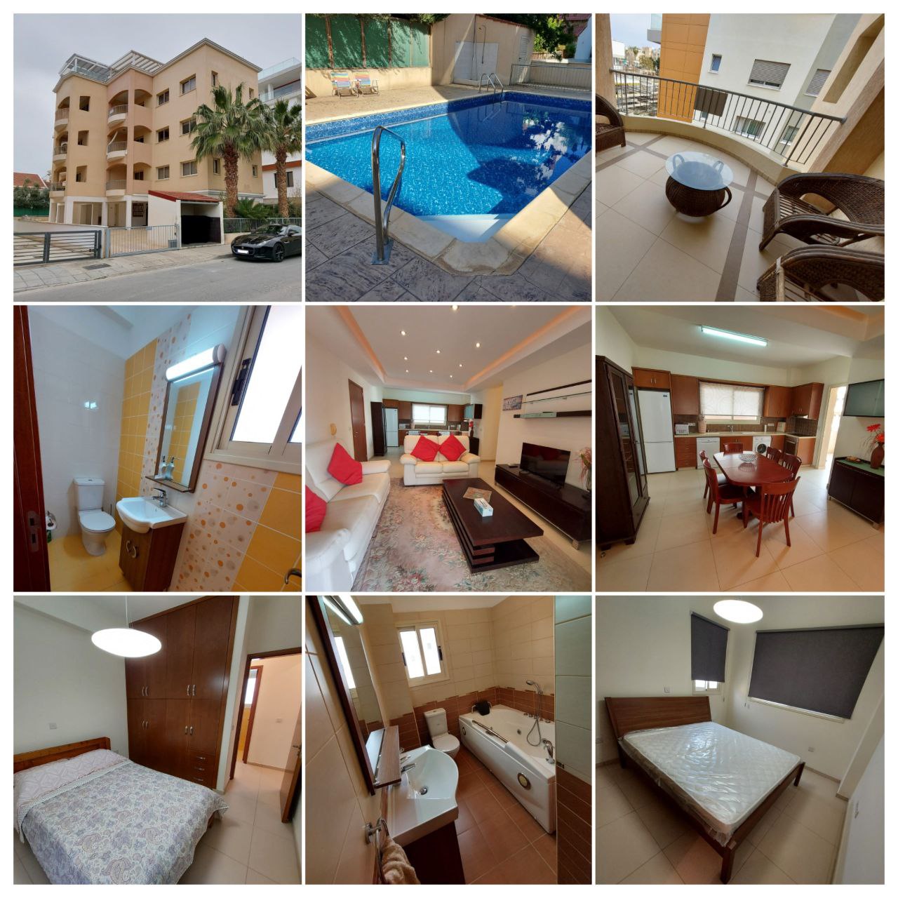 2-спальный пентхаус в germasogeia, limassol