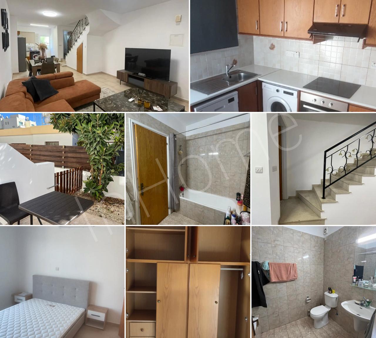 2-спальный мезонет в city center, paphos