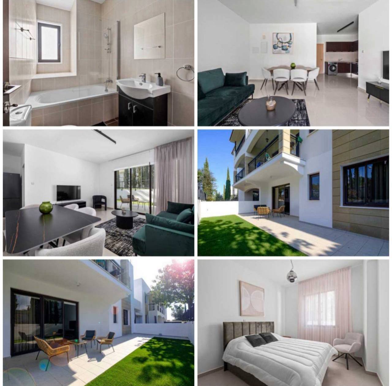 2-спальные апартаменты в larnaca