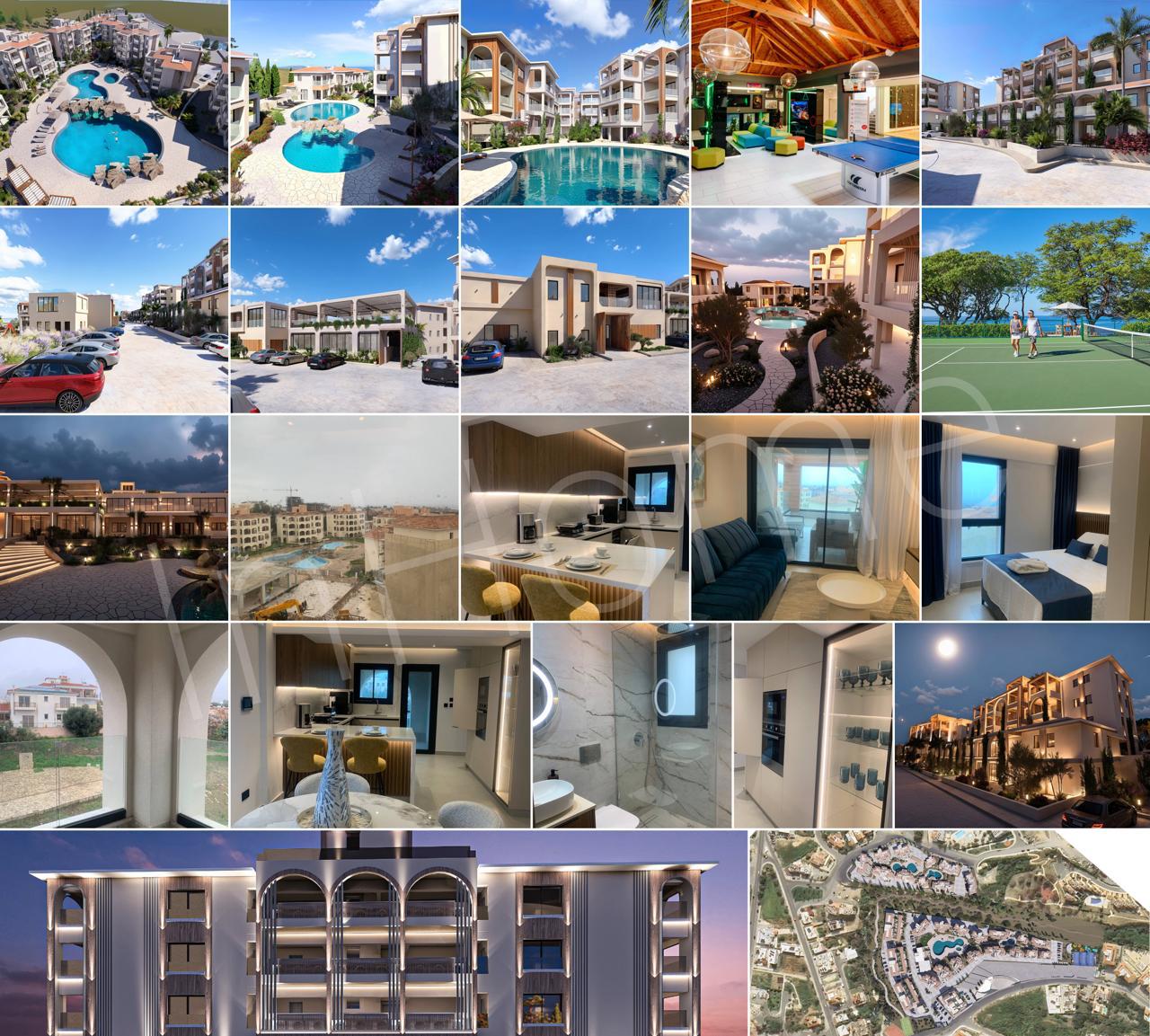 1-комнатные апартаменты в Хлораке, Пафос