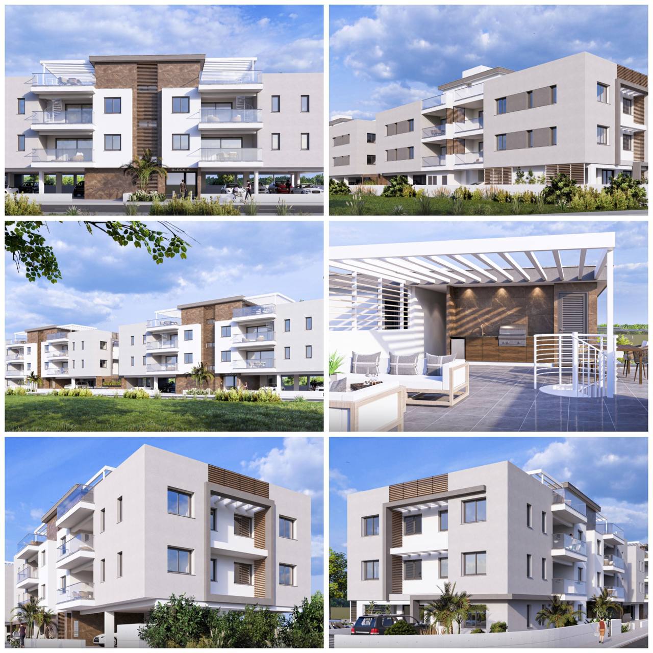 2-спальные апартаменты в kiti, larnaca