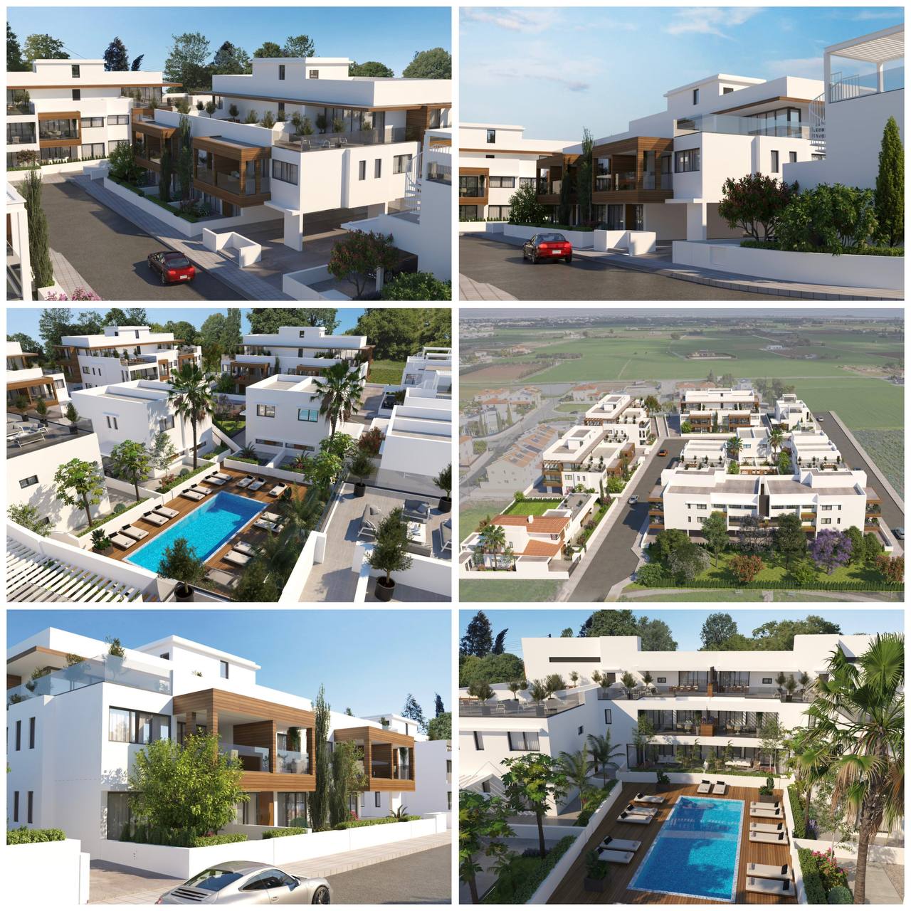 1-спальная квартира в kiti, larnaca